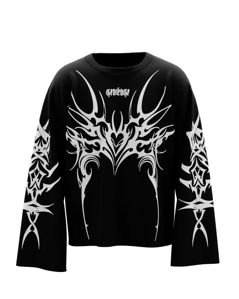 Black spider tshirt